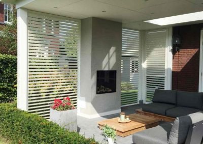 buitenshutters veranda