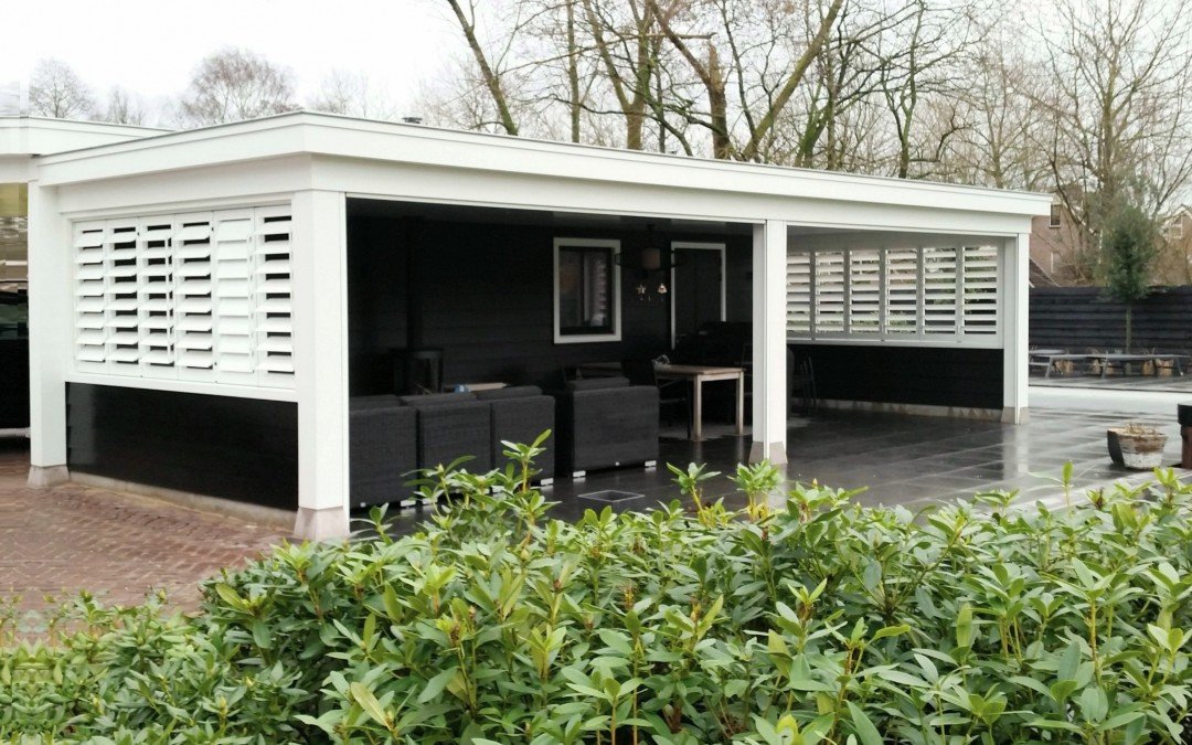 Aluminium shutters voor buiten