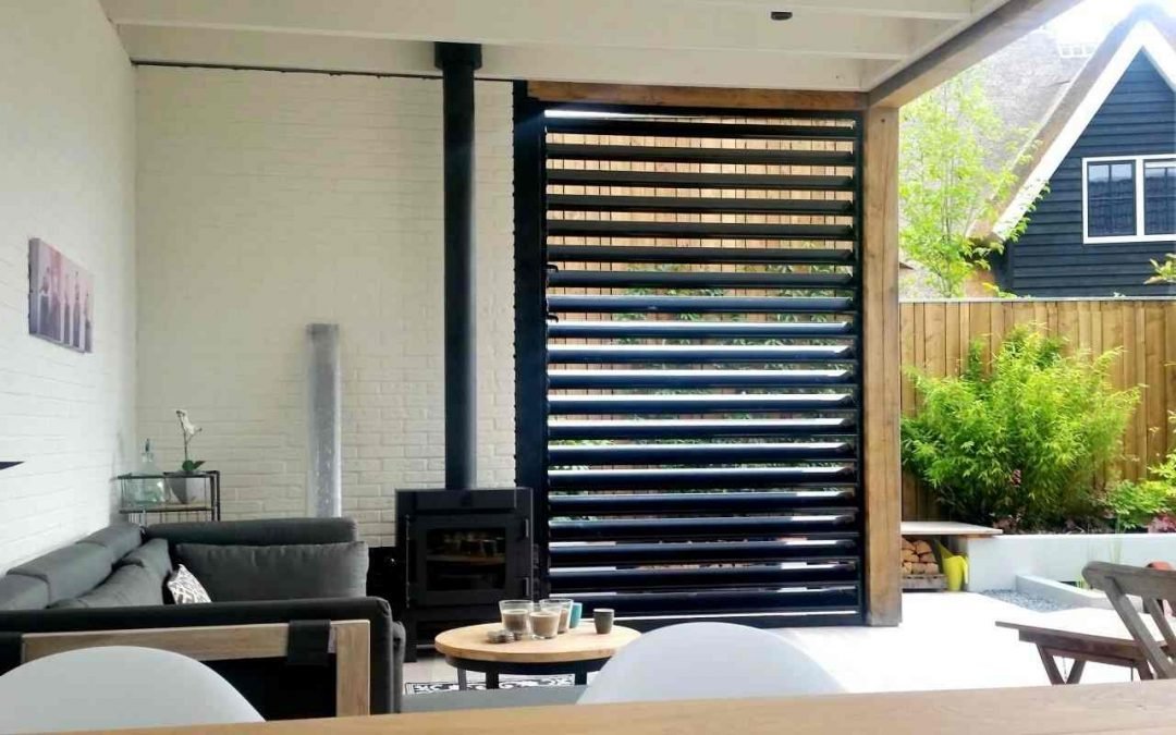 Buitenshutters voor veranda