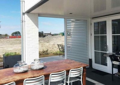 aluminium buitenshutters schuifwand