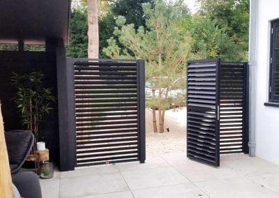 buitenshutters (140) schutting met poort
