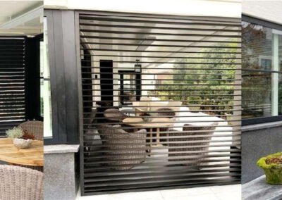 Aluminium buitenshutters
