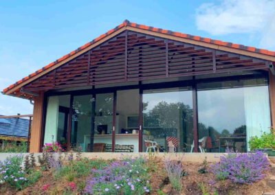 shutters voor buiten aluminium schuin