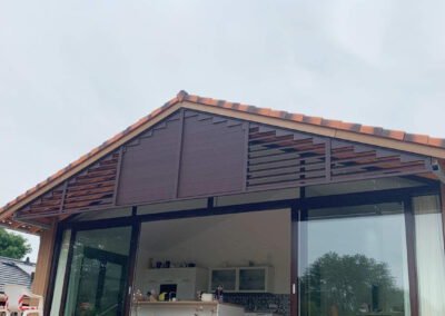 shutters voor buiten aluminium schuin