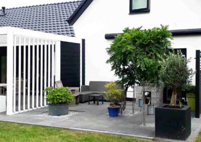 verticale aluminium buitenshutters