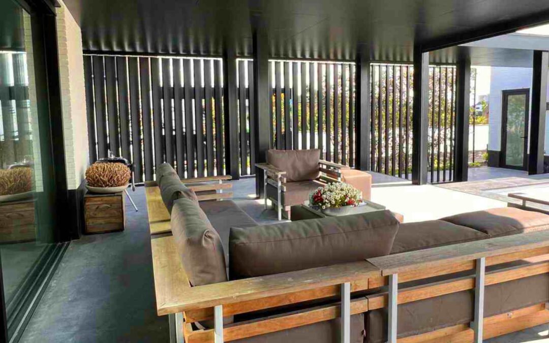 Verticale buitenshutters